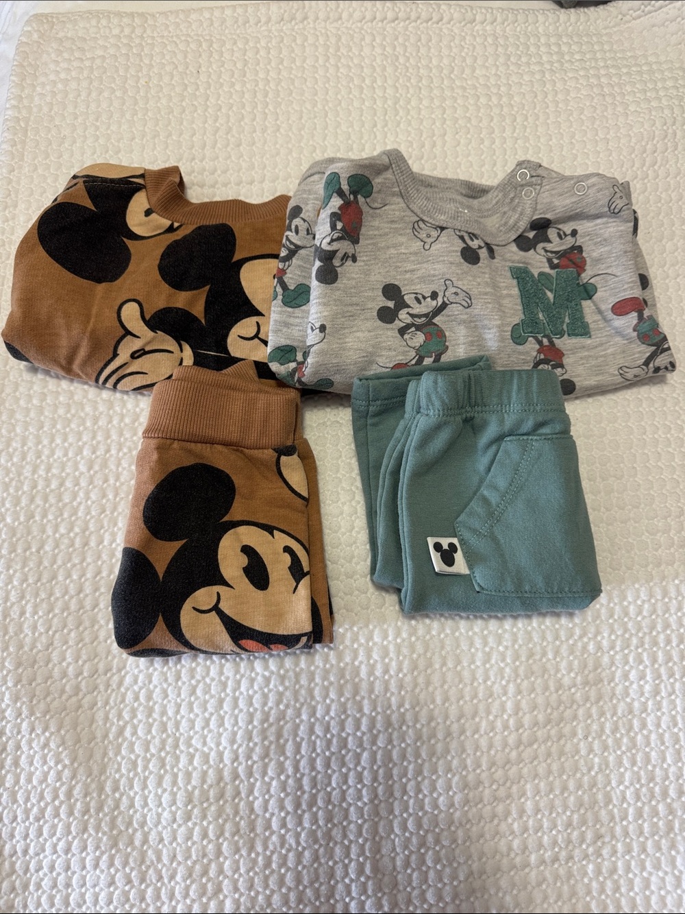 2 set of Disney jogger set